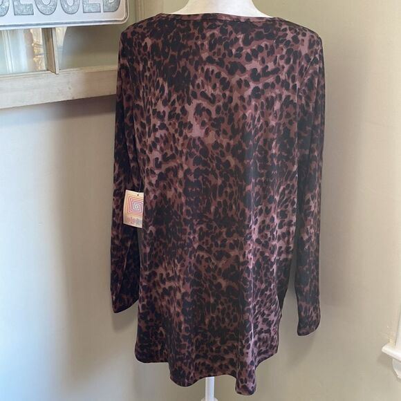 Lularoe Leopard Lynnae Nwt - Picture 4 of 5